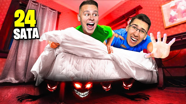 SPAVAMO U UKLETOM HOTELU 24 SATA!!