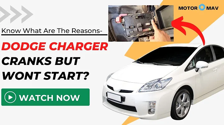 Dodge Charger Cranks But Wont Start - Know The  Common Reasons