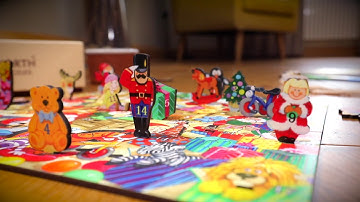 Advent Calendar Jigsaw Puzzle with 24 Stand up pieces - Wentworth Wooden Puzzles