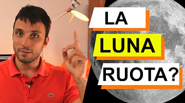 Perché la Luna non gira su se stessa?