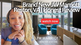 New JW Marriott Reston Virginia | Hotel Tour & Honest Review 2026 | Momcation Approved?