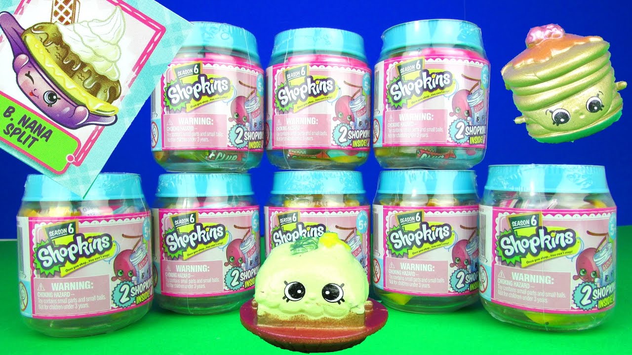 Shopkins Recipes Surprises Season 6 Toys Review Opening , Limited