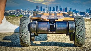 EPIC All Terrain Electric Skateboard Test: Evolve Hadean Bamboo by Emmett Short 8,009 views 8 months ago 9 minutes, 31 seconds