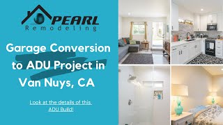 Garage Conversion to ADU Project in Van Nuys, CA - Pearl Remodeling