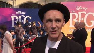 The BFG: Mark Rylance "The BFG" US Movie Premiere Interview | ScreenSlam