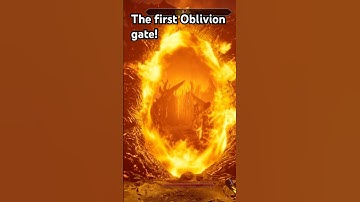 THE FIRST OBLIVION GATE #elderscrolls #oblivion #oblivionremake #gaming #theelderscrolls