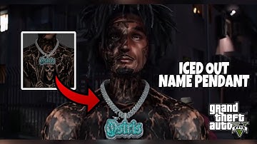 Making A A Iced Out Name Pendant In GTA 5 RP (FiveM) | Blender 3D Modeling