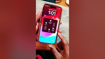 how to turn off Assistive Touch on the lock screen on iPhone iOS 17 #smartphone #ifixit