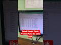 Excel Smart Trick 😱 Freeze Pane ka sahi use#ShreeJiComputerAcademy #ExcelLearning
