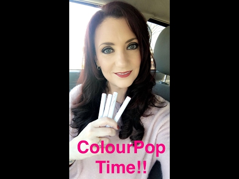 Wideo: ColourPop Crack Me Up Lippie Stix Review