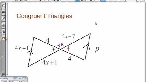 Saxon Algebra 2 - Lesson 32 - Quotient Theorem for Square Roots, Congruency and Congruent Triangles