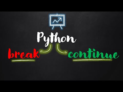 Break Statement And Continue Statement in Python.