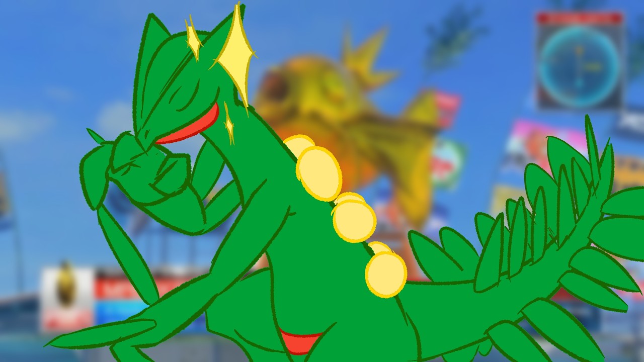 Smooth Sceptile Strikes - Pokken DX Ranked