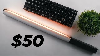 This $50 LED Video Light Rocks!
You can’t beat this budget LED video light for under $50!
LED Light on Amazon US and CA: https://geni.us/rIWdmEt or https://geni.us/6M7o
Amazon International: https://geni.us/YP4wWh
My Camera Guides: https://academy.dslrvideoshooter.com
Today I review the Amzdeal Light Wand LED Video Light which sells for around $50 on Amazon. You can also find an RGB version of this light called the “YOUKOYI Q508A” here on Amazon (PAID LINK): https://geni.us/VP4i
Light Stand I mentioned
Amazon (PAID LINK): https://geni.us/cidw
B&H: https://bhpho.to/2NfrF1K
The Good
- Bright tube shaped LED Light (brighter than an Aputure M9)
- Soft light source
- Bi-color from 2800K to 5600K
- Dimmable
- Built in battery lasting around 5 hours at max output
- 1/4 20” mounting point at the bottom
- Remote to control the light
- Charges via USB even while in use
- Lightweight and easy to rig
- Very affordable light for the specs
The Bad
- CRI could be higher (88.9 at best)
- Dimming is stepped and not super smooth
- Color changing isn’t smooth but instead jumps
Final Thoughts
This light is perfect for just about anything. I probably wouldn’t use it as a key light, but for backgrounds, accent lighting or as a hair light, this really is an amazing video light for any type of filmmaker or Youtuber.
DISCLAIMERS:
We are a participant in the Amazon Services LLC Associates Program, an affiliate advertising program designed to provide a means for us to earn fees by linking to Amazon.com and affiliated sites.
This video was not paid for by outside persons or manufacturers.
No gear was supplied to me for this video.
The content of this video and my opinions were not reviewed or paid for by any outside persons. This $50 LED Video Light Rocks!