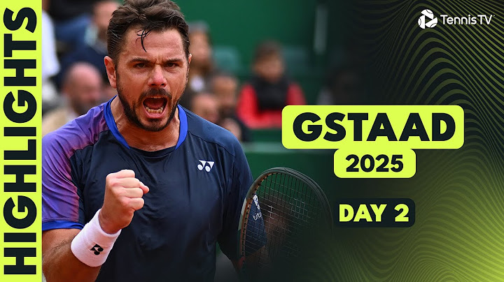 Wawrinka Headlines; Goffin, Shevchenko & More Feature | Gstaad 2025 Day 2 Highlights