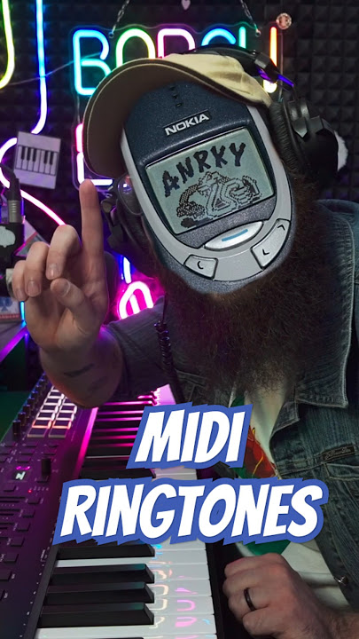 Ringtones on MIDI KEYBOARD! #cover #remix #music #borshetskiy #midi #shorts