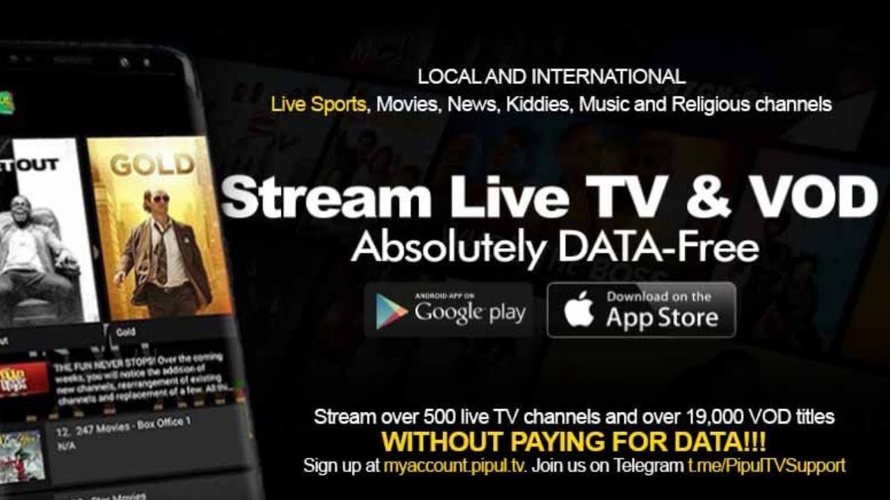 How to watch FREE LiveTV, movies and sports on PipulTV app