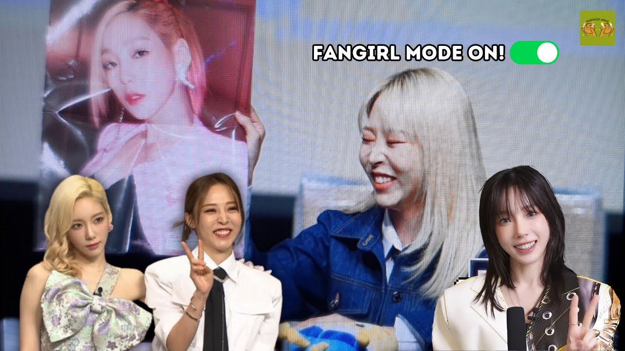 MOONBYUL FANGIRLING OVER TAEYEON