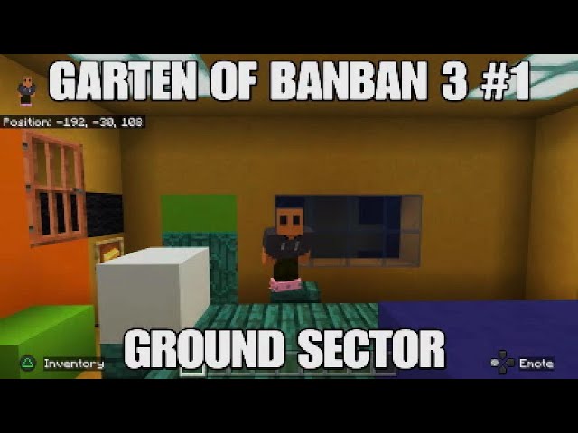 How to build GARTEN OF BANBAN 2 in MINECRAFT #3 