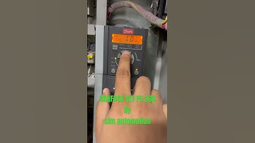 Danfoss VFD FC 360 backup & Restore procedure @simautomation #automationrevolution #unboxingvideo