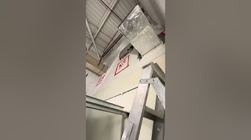 Sound Attenuator installation