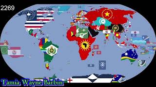 World map flags (1019-3024)