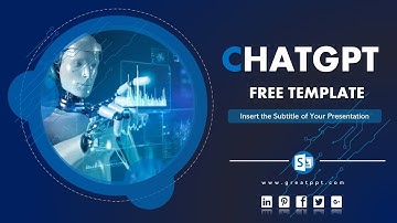 Free ChatGPT PowerPoint Template & Google Slides Theme by GreatPPT.com