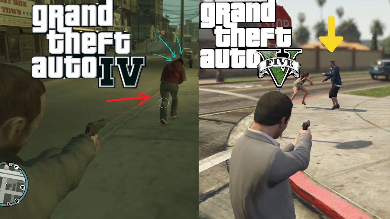 GTA 4 IS BETTER THAN GTA 5 GLOBAL COMPARISON GTA 4 VS GTA 5 YouTube 