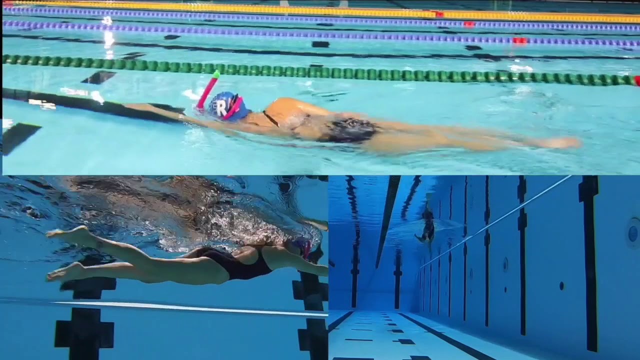 Éducatif crawl tuba - Entraînement de natation