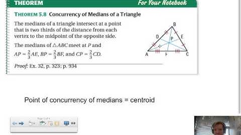 Centroid and Orthocenter