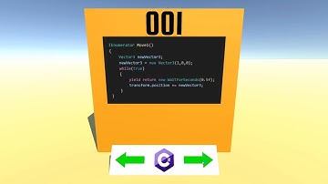 Unity C# 001. Transform position new Vector3. Мусин Михаил