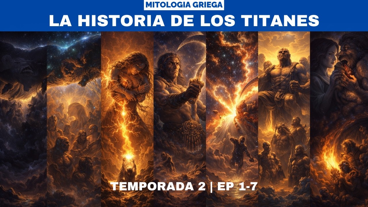 La historia de los Titanes en la Mitología griega EP 1-7 Temporada 2 Completa