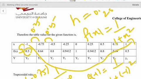 Numerical Integration Part1