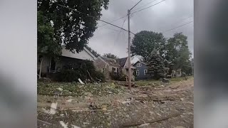 Police bodycam from after Indiana home explosion