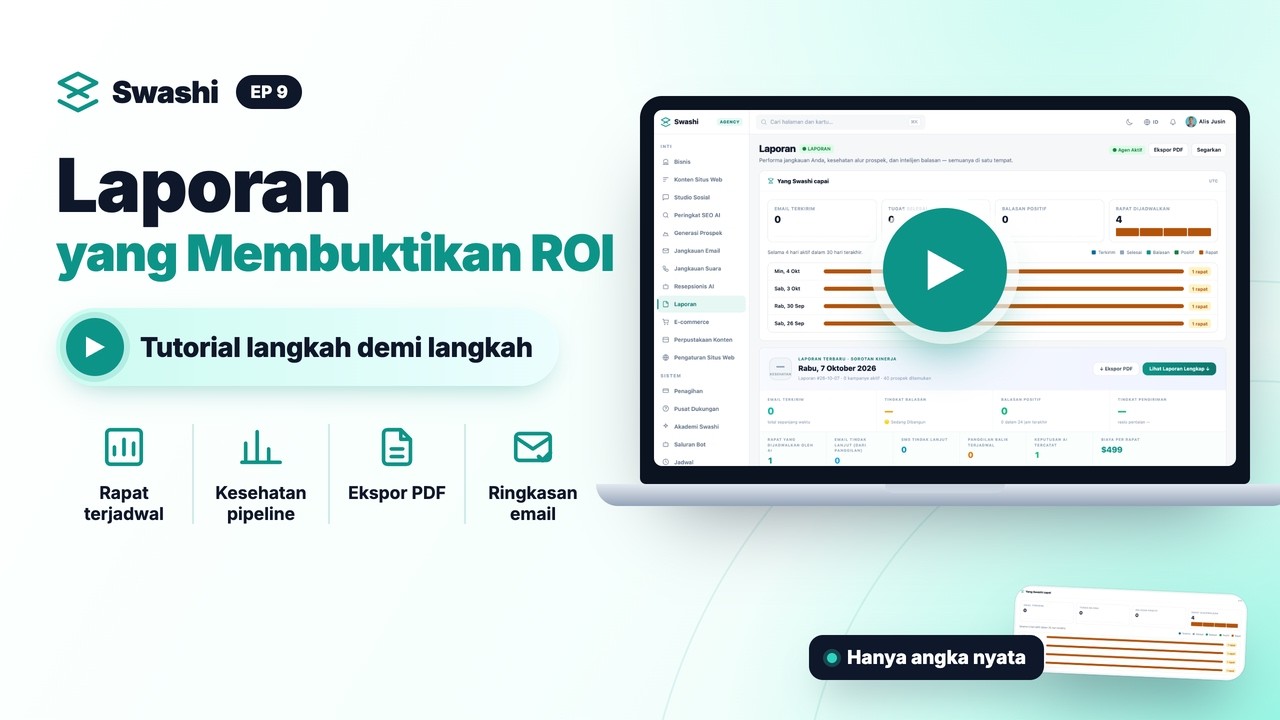 Cara Membuat Laporan di Swashi
