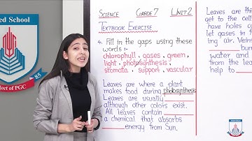 Class 7 - Science - Chapter 2 - Lecture 150 Textbook Exercise (Q 4) - Allied Schools