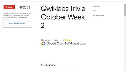 Qwiklabs Trivia October Week 2 ||Full Solution| Qwiklabs Trivia October 2022