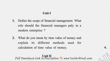 MSc Mathematics 8th Sem Mathematics for Finance & Insurance Question Paper