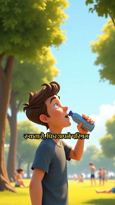 Mehnat ka fal #shorts #ai #animation  #cartoon #3d  #anime #song #music