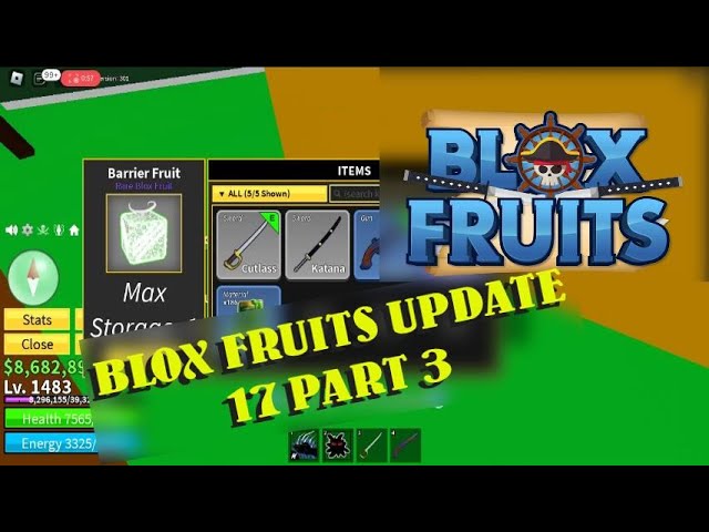 Fruit Battlegrounds Dough Update log and patch notes