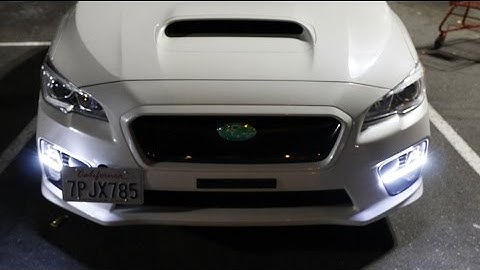 iJDMTOY JDM LED Daytime Running Lights for 2015-up Subaru WRX/WRX STi