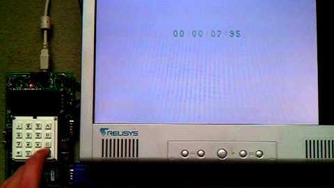Stopwatch VHDL implementation