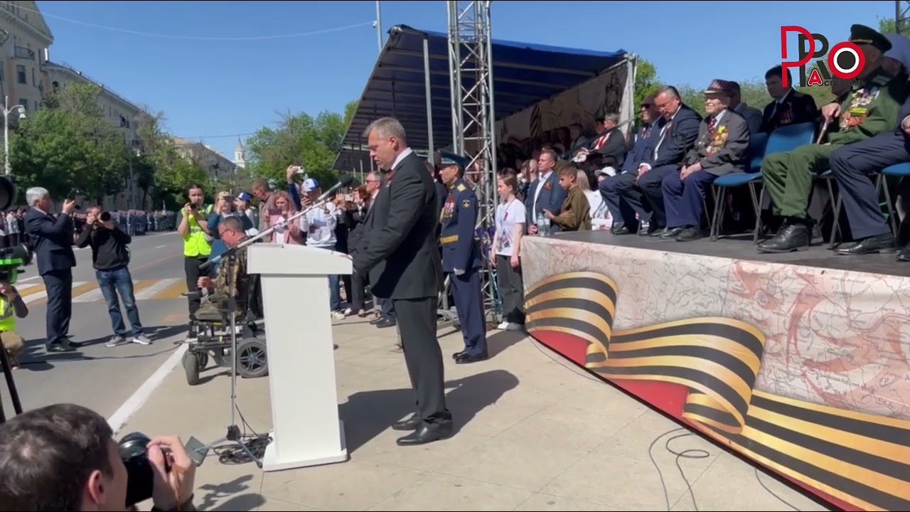 Как в Астраханской области прошел Парад Победы Как в Астраханской области прошел Парад Победы