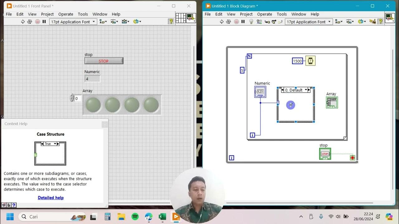 For Loop LabView - YouTube