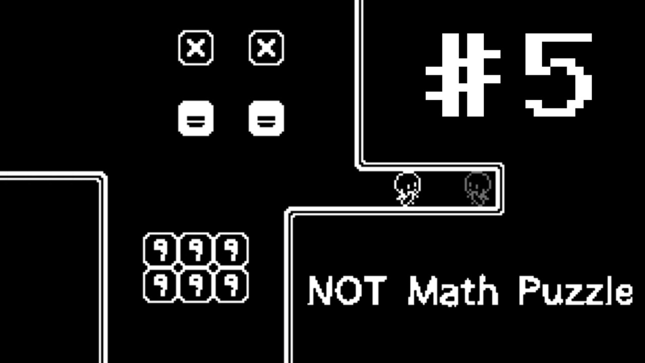 まりっちページ 裏世界の入り口【NOT Math Puzzle】#5 - YouTube