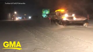 Winter weather leaves hundreds of thousands without power l GMA