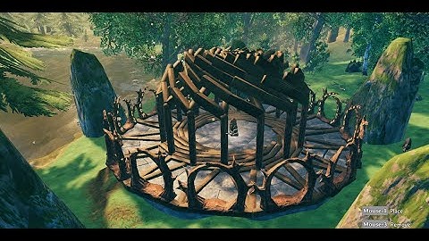 Valheim: How to build Spiral Portal in 15 Mins (debugmode)