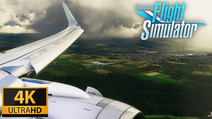 (4K) ULTRA REALISTIC A320neo Landing into Stuttgart Airport | Microsoft Flight Simulator 2020