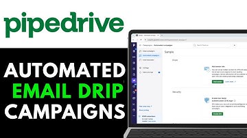 How to Set Up Automated Email Drip Campaigns in Pipedrive 2025 (FULL TUTORIAL)