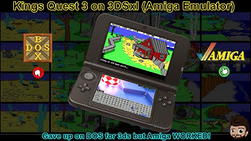 Kings Quest 3 on 3DS (Amiga Emulator)